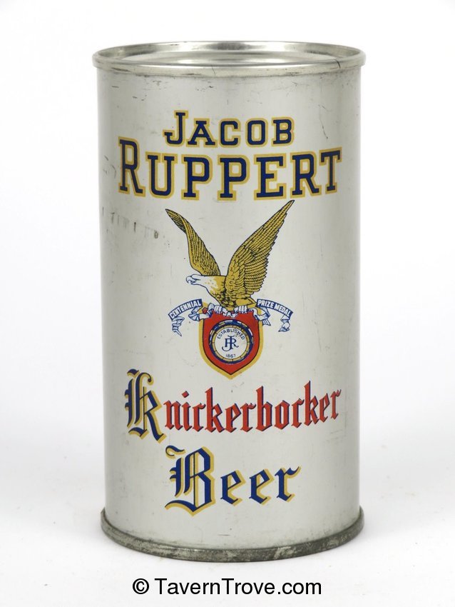 Item 33099 1940 Jacob Ruppert Knickerbocker Beer Flat Top Can 126 01