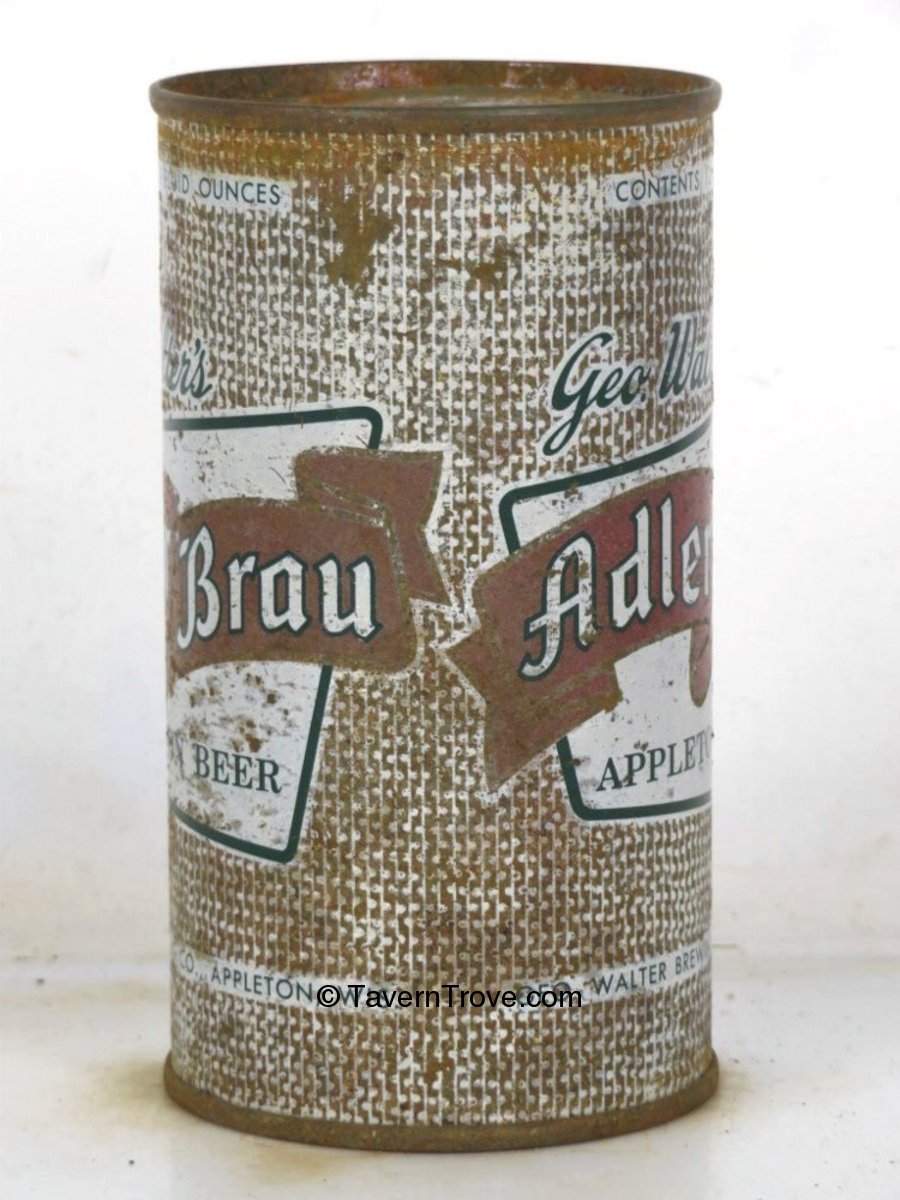 Item #98754 2023 1962 Adler Brau Beer 12oz Flat Top Can Appleton