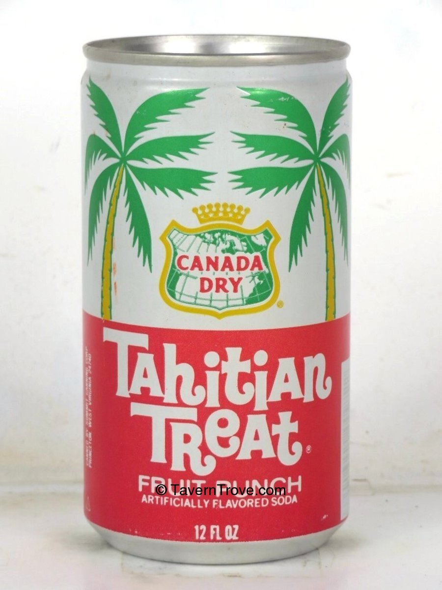 Item #98851 2023 1977 Canada Dry Tahitian Treat 12oz Can Princeton West ...