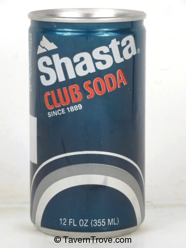 Item #98788 1977 Shasta Club Soda 12oz Can Tab Top Can