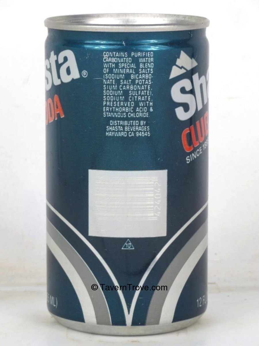 Item #98788 2023 1977 Shasta Club Soda 12oz Can Tab Top Can