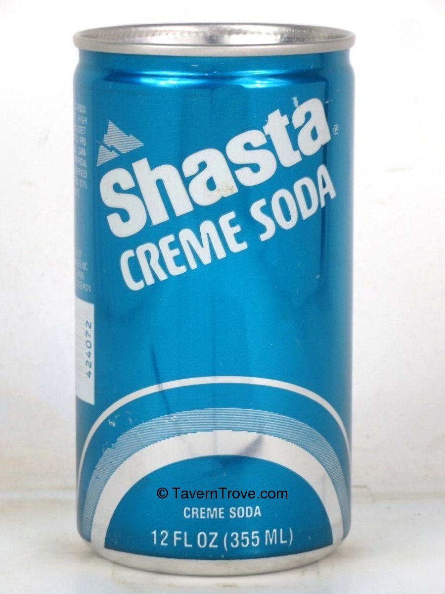 Item #98799 2023 1977 Shasta Creme Soda 12oz Can For Connecticut Tab ...