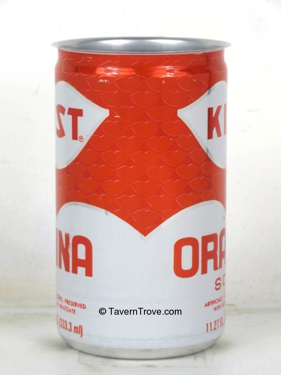 Item #98861 2023 1979 Kist Orange Soda 12oz Can Puerto Rico Tab Top Can