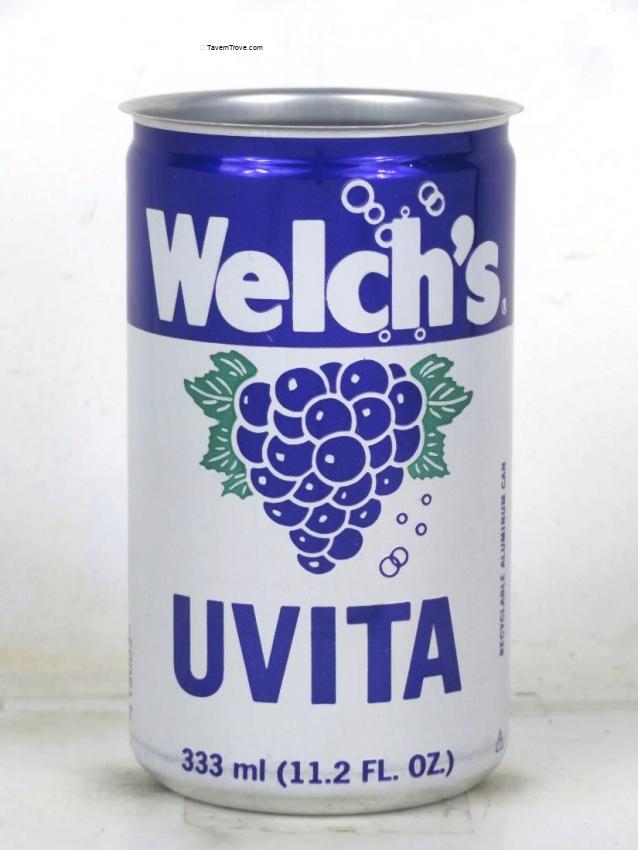 Welch's Grape/Uvita Soda 333ml Can Puerto Rico