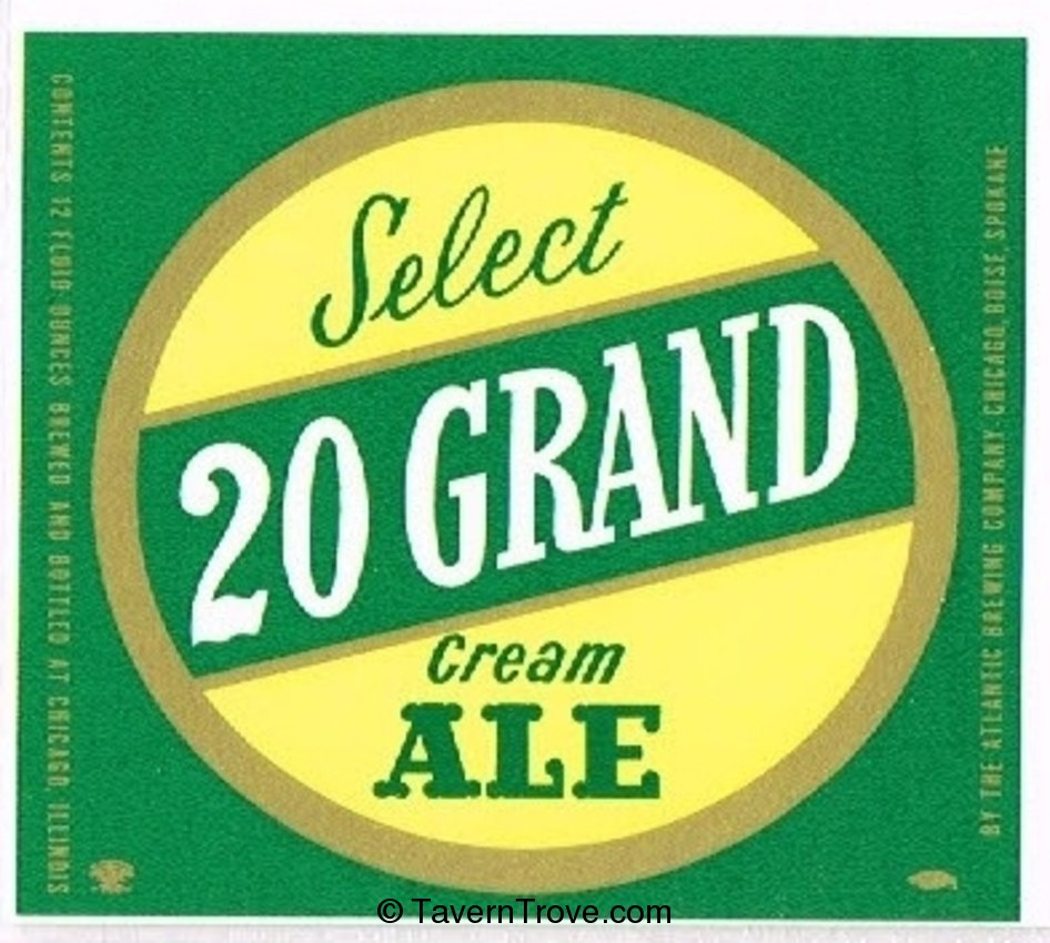 20 Grand Cream Ale