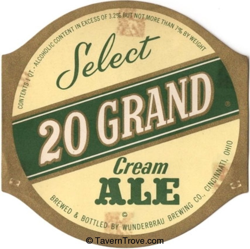 20 Grand Cream Ale