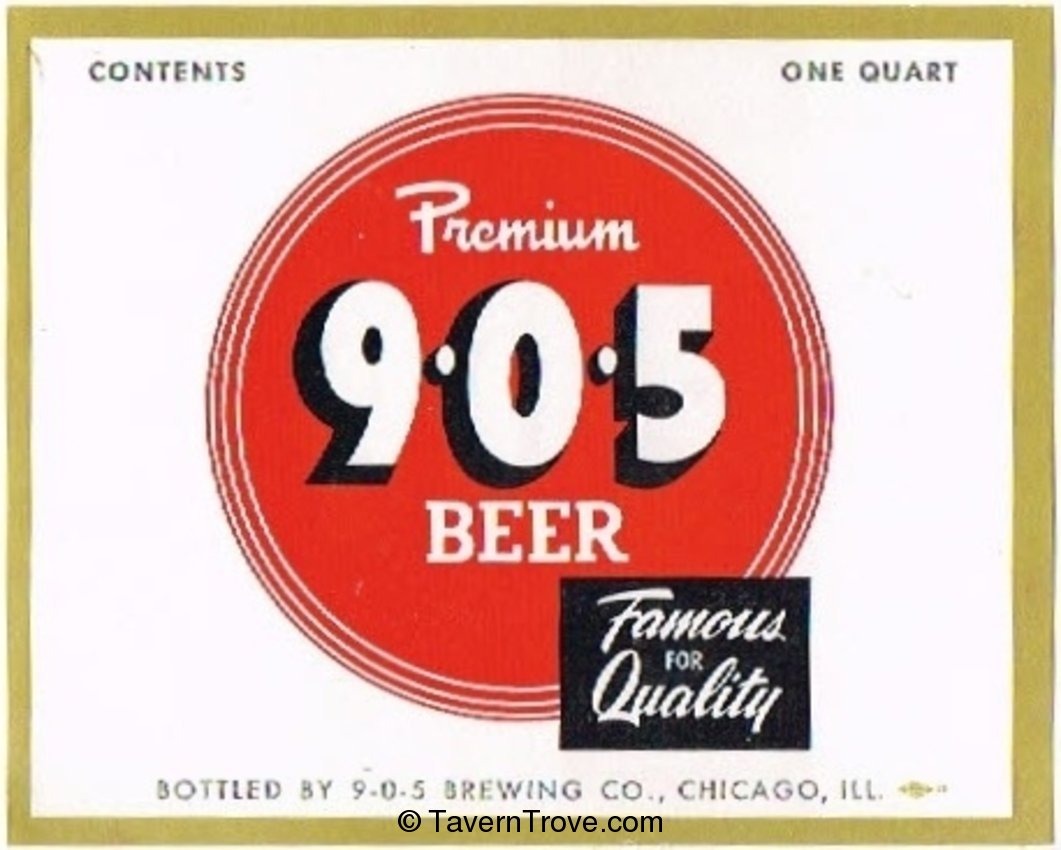 9-0-5  Premium  Beer