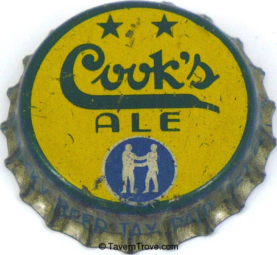 Cook's Ale ~KY Tax .757¢