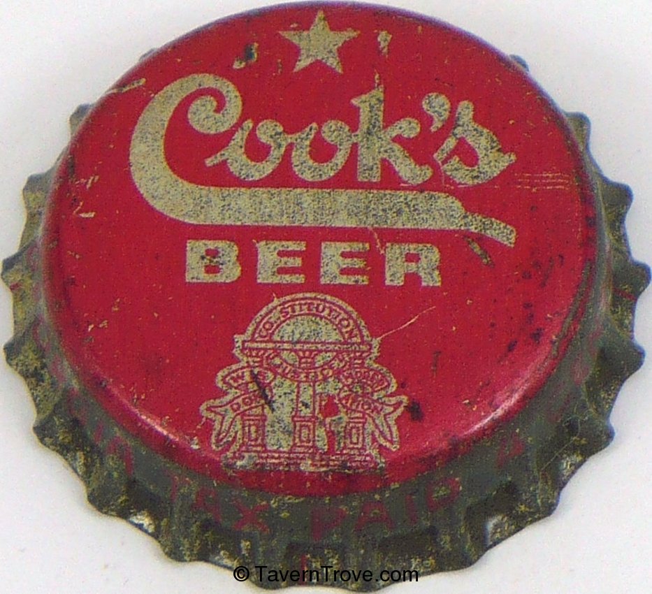 Cook's Beer ~GA Tax 4¢