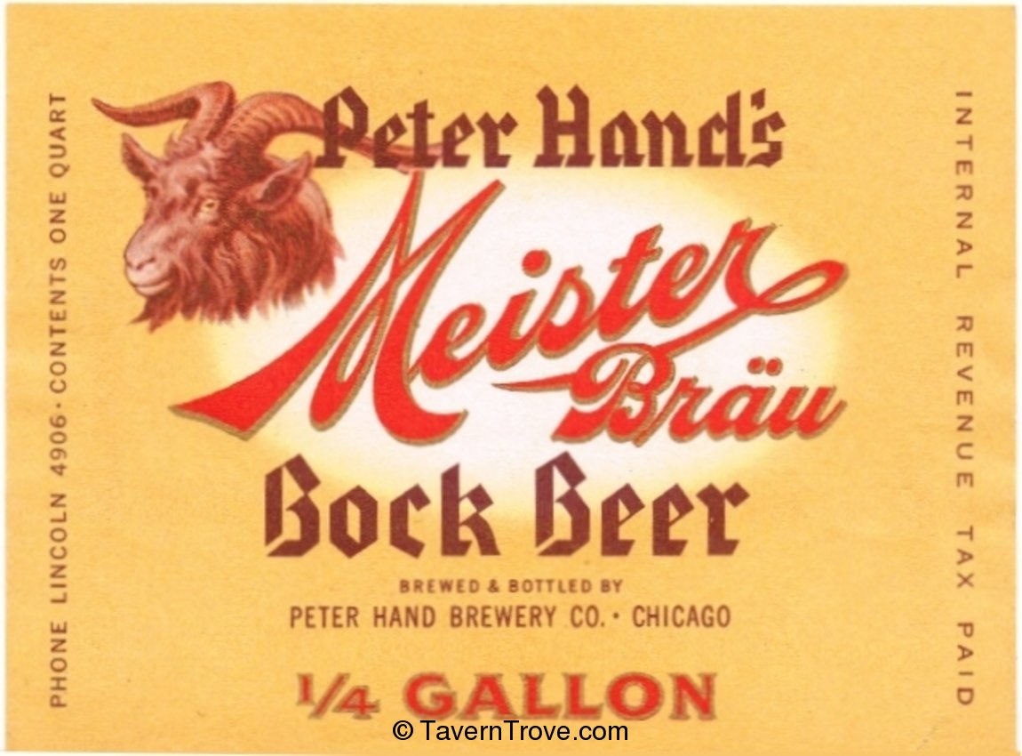 Meister Bräu Bock Beer