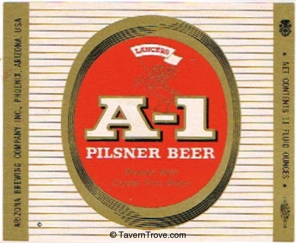 A-1 Pilsner Beer 