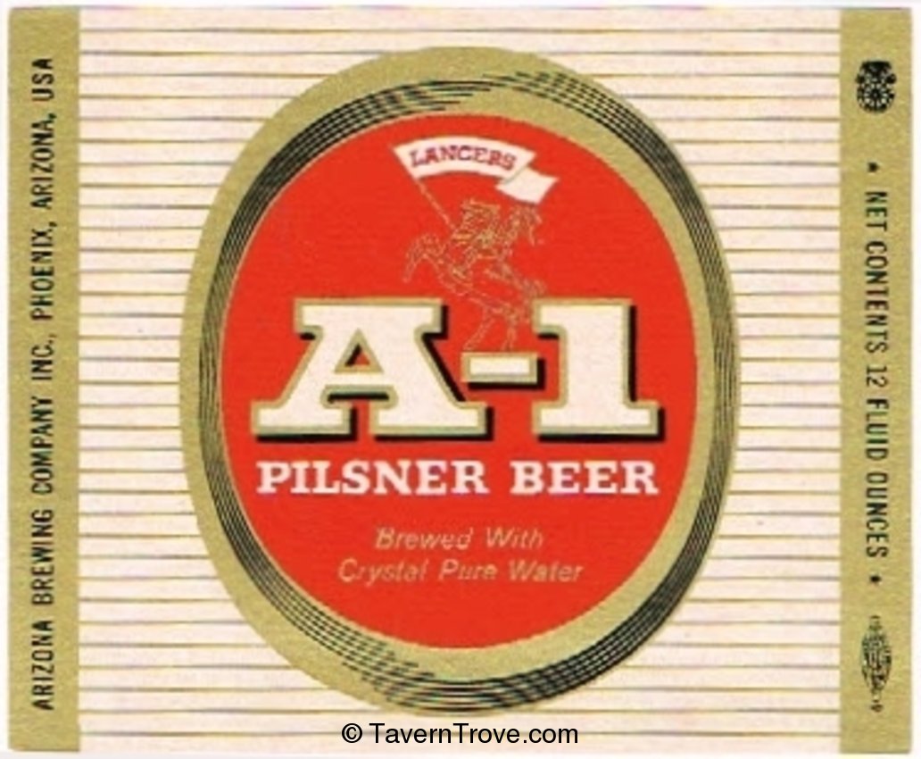 A-1 Pilsner Beer 