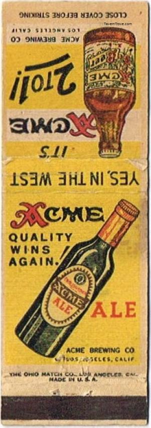 Acme Beer/Ale Dupe