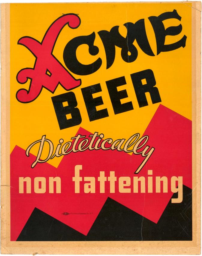 Acme Beer Cardboard Tacker