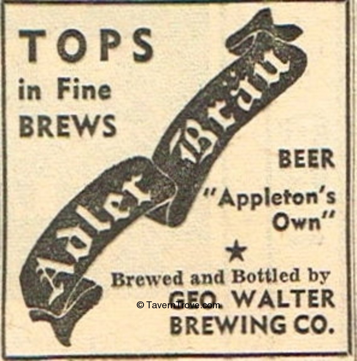 Item #79731 1949 Adler Brau Beer Paper Ad