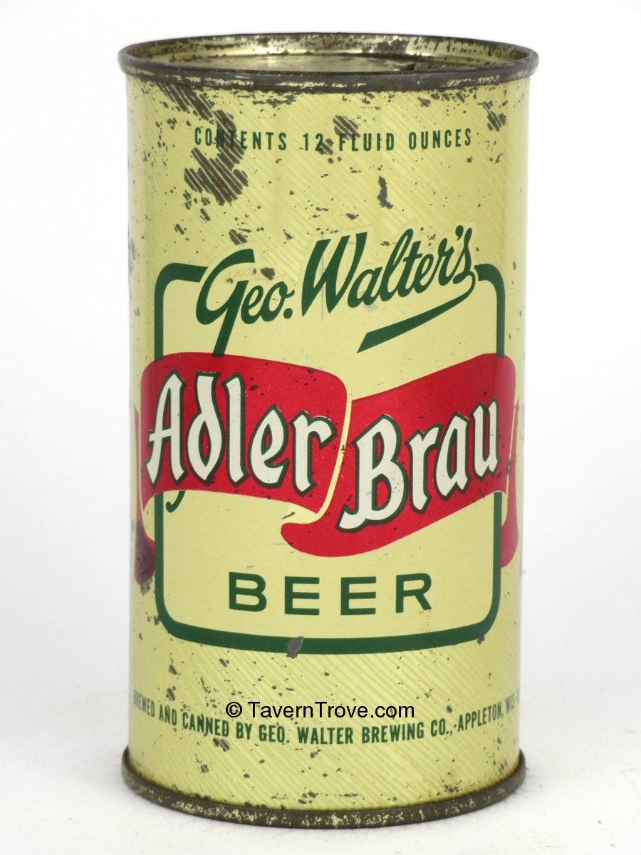 Item #22038 1952 Adler Brau Beer Flat Top Can 29-21