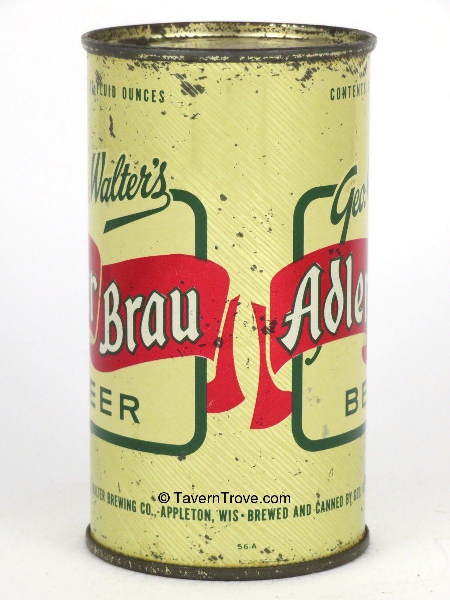 Item #22038 1952 Adler Brau Beer Flat Top Can 29-21