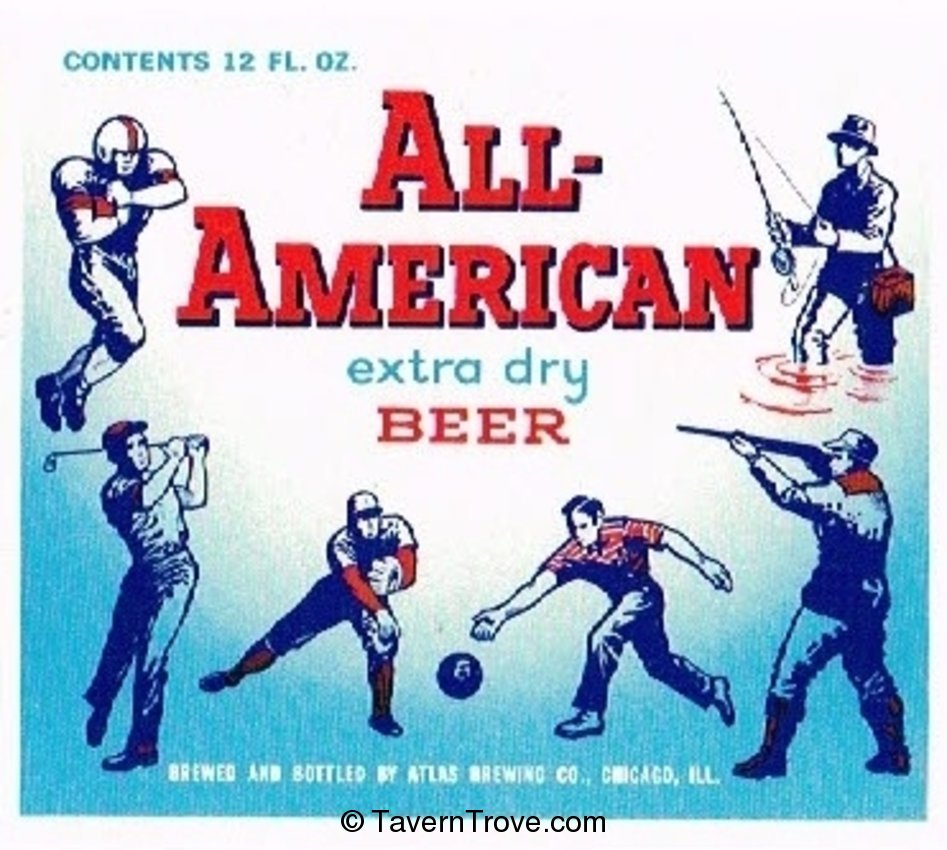 All-American Extra Dry Beer