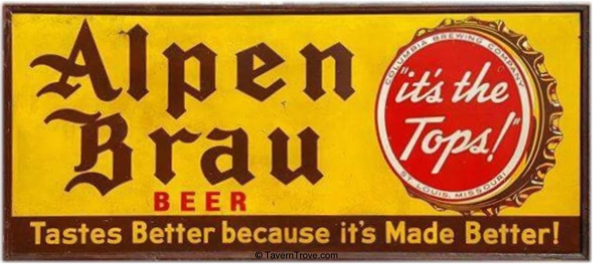 Alpen Brau Beer outdoor