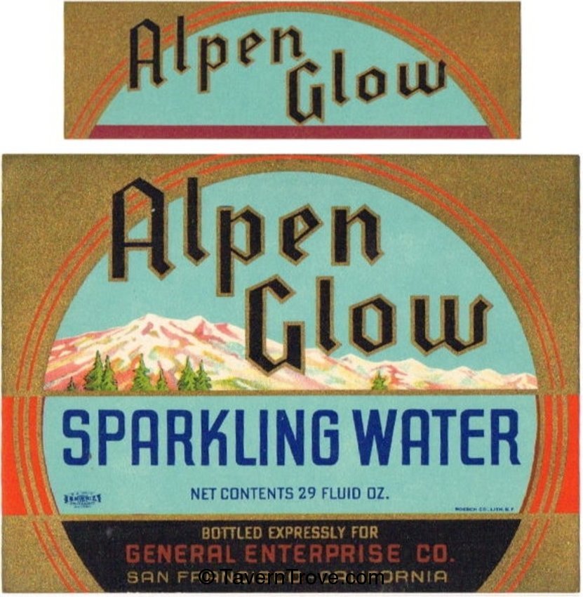 Alpen Glow Sparkling Water