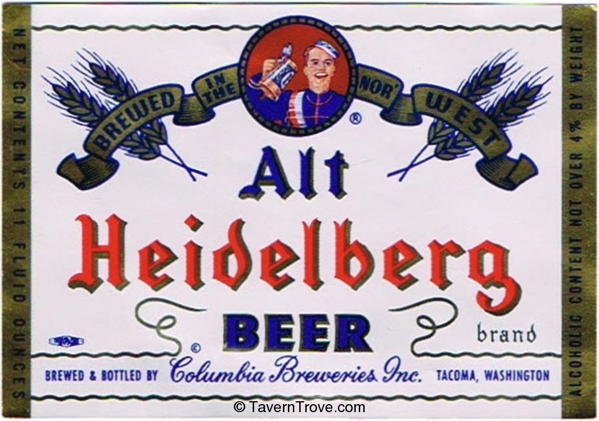 Alt Heidelberg Brand Beer