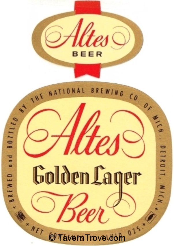 Altes Golden Lager Beer