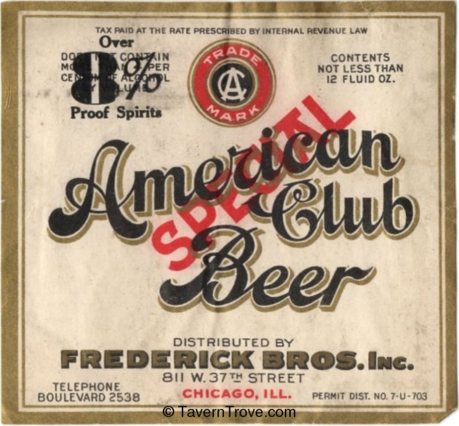 American Club Beer