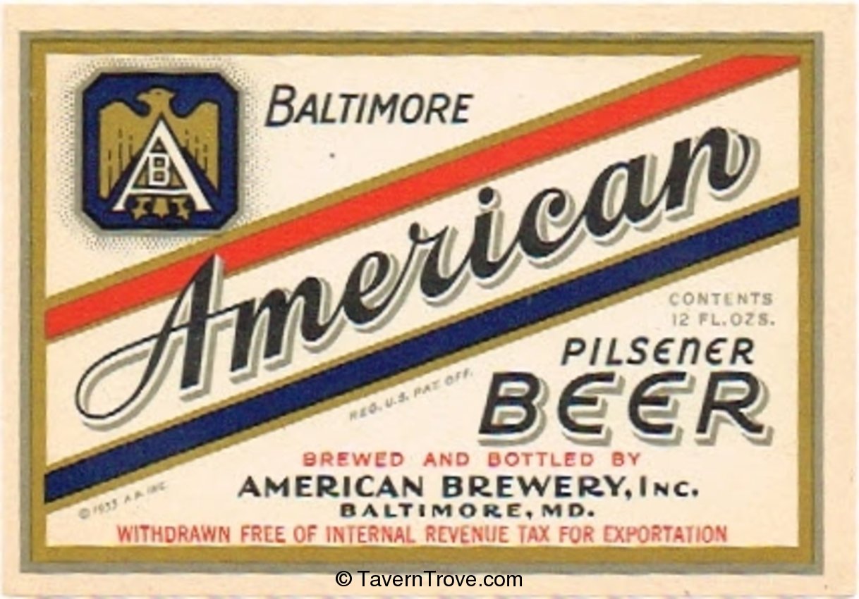 American Pilsener Beer