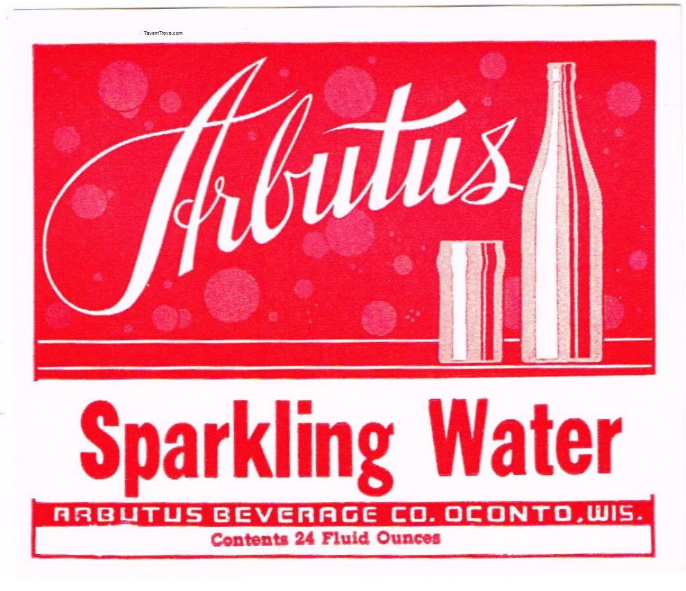 Arbutus Sparkling Water Oconto Wisconsin