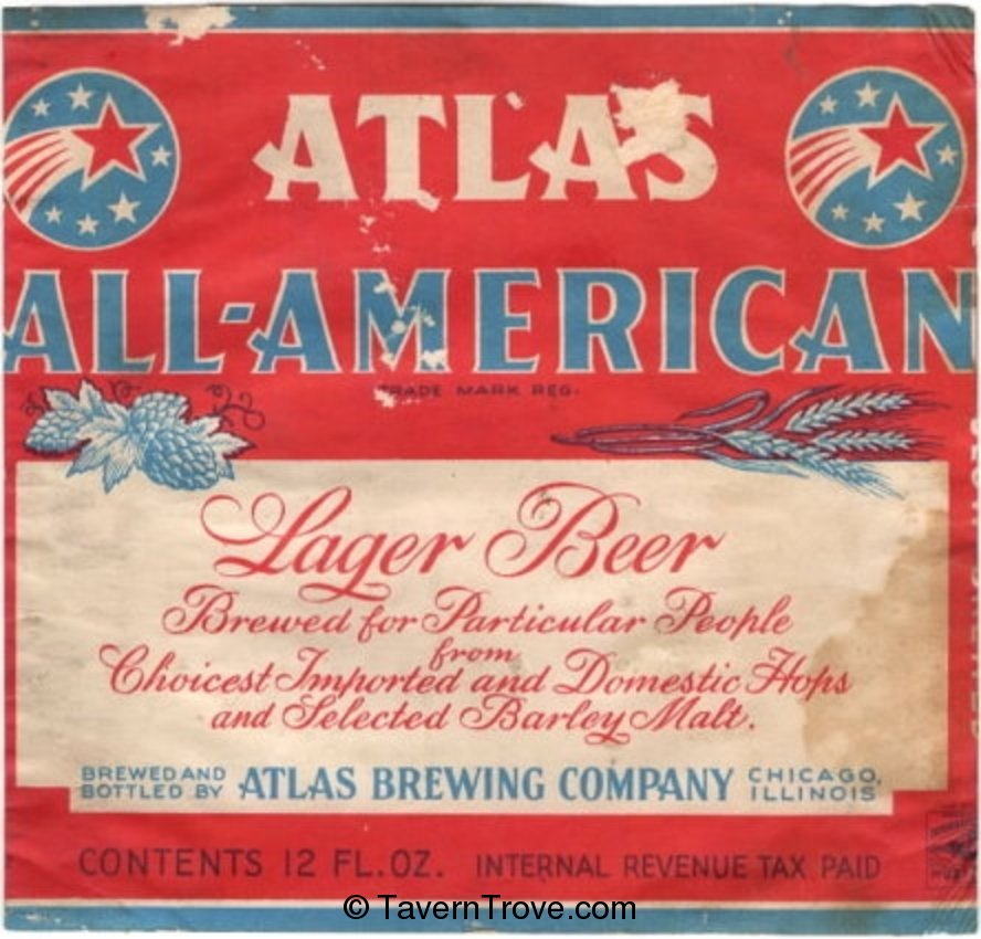 Atlas All American  Lager Beer