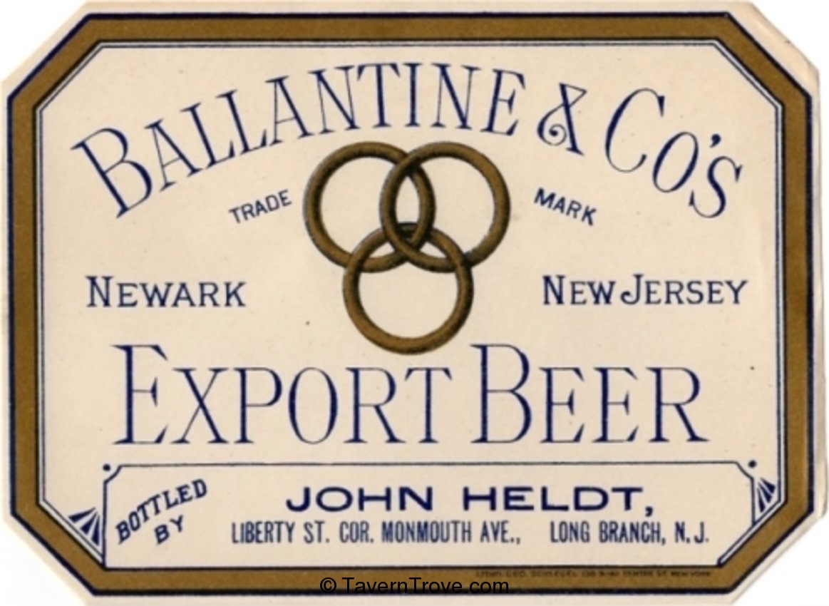 Ballantine & Co's Export Beer