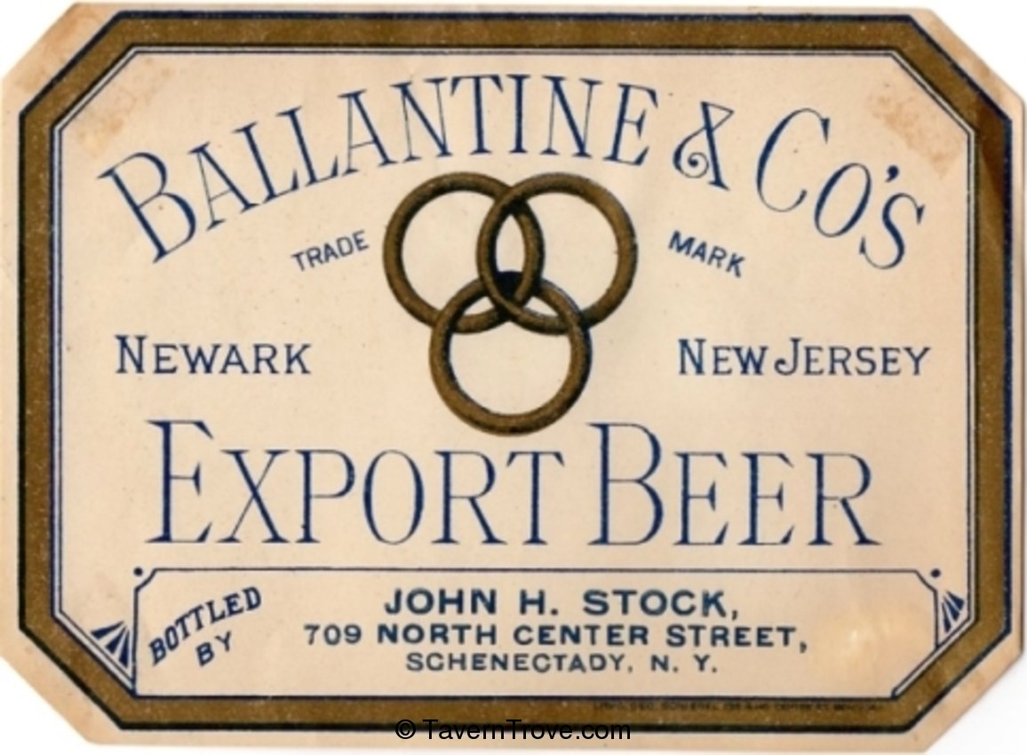 Ballantine & Co's Export Beer