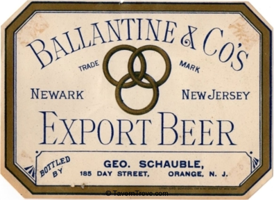 Ballantine & Co's Export Beer