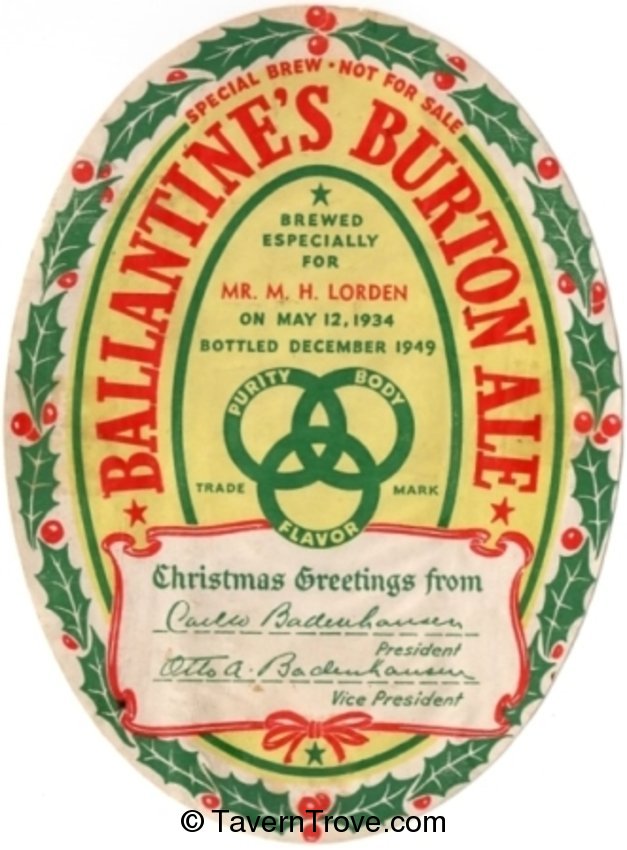 Ballantine Burton Ale