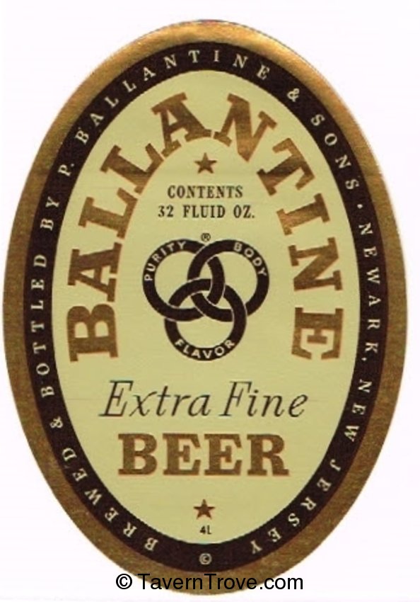 Ballantine Light Lager Beer