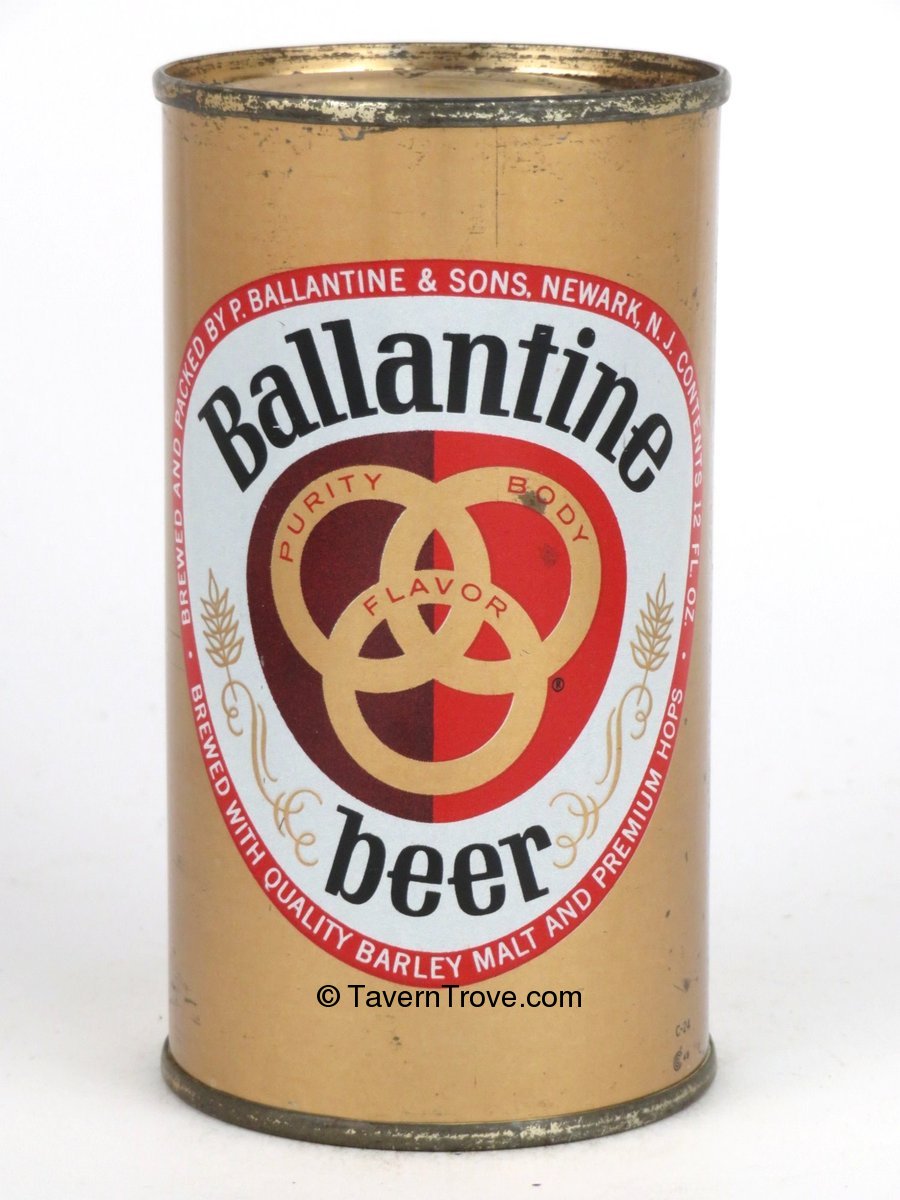 Item #34231 1962 Ballantine Beer Flat Top Can No Ref.