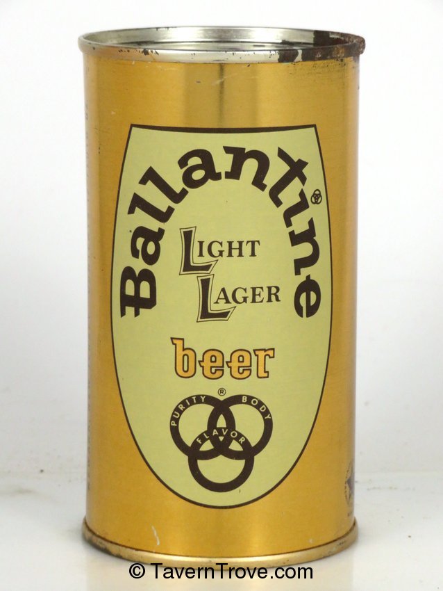 Ballantine Light Lager Beer