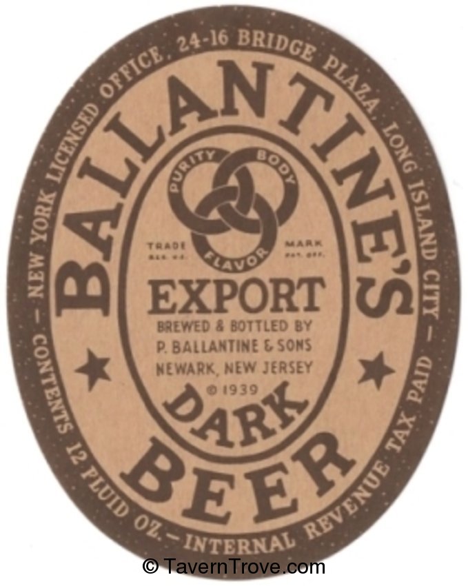 Ballantine's Export Dark Beer