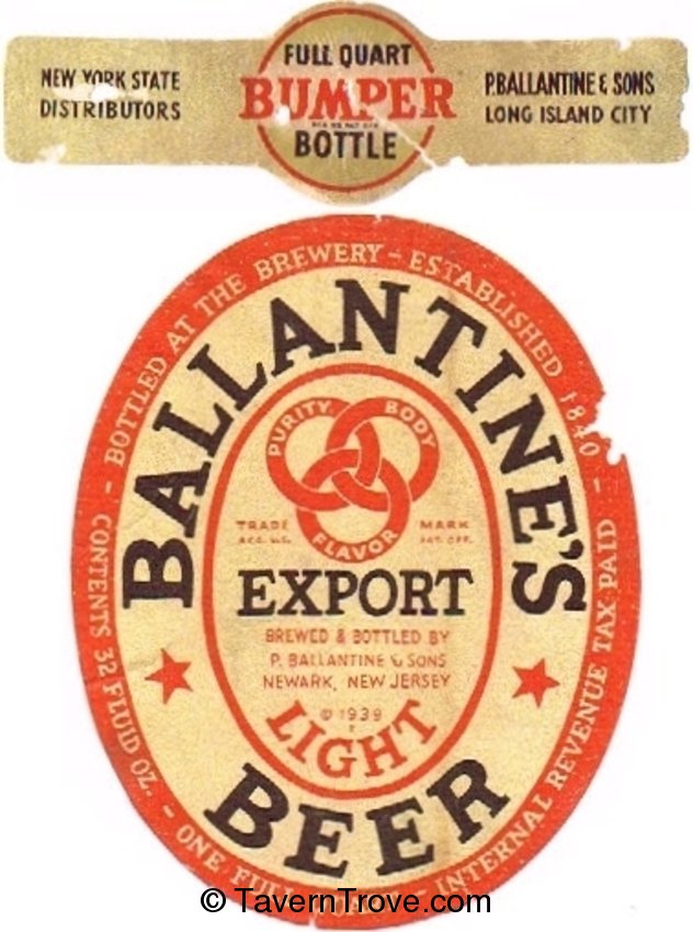 Ballantine's Export Light Beer 