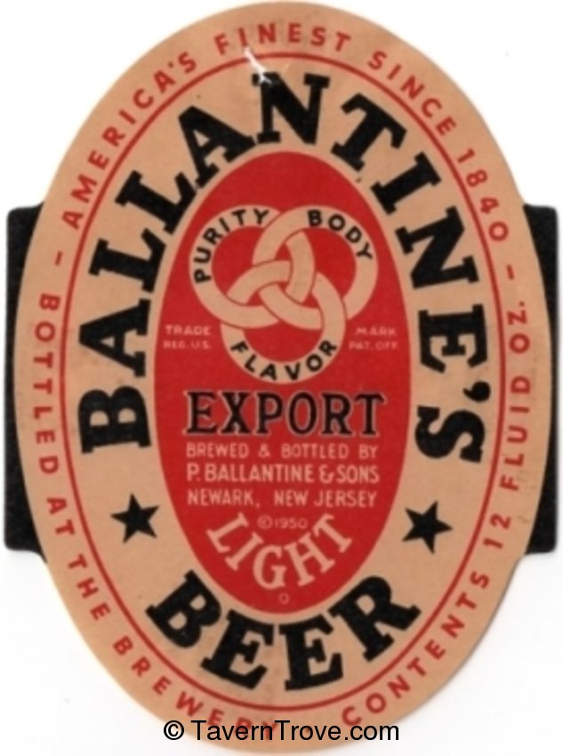 Ballantine's Export Light Beer