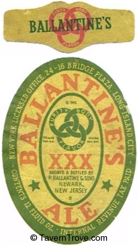 Ballantine's XXX Ale 