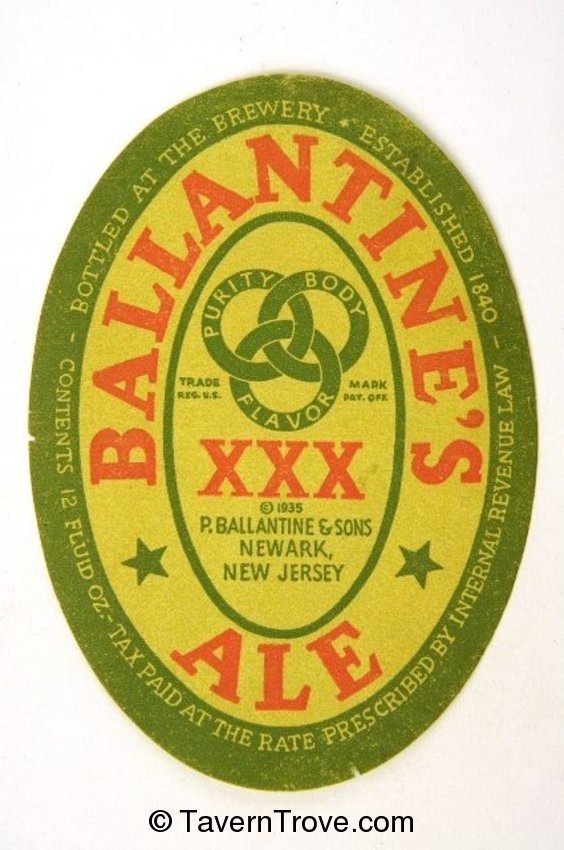 Ballantine's XXX Ale