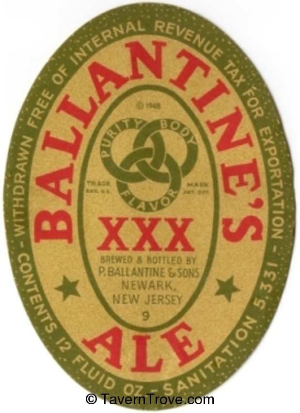 Ballantine's XXX Ale