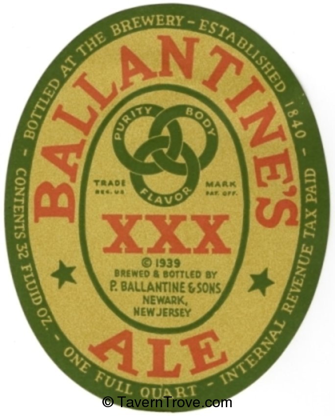 Ballantine's XXX Ale