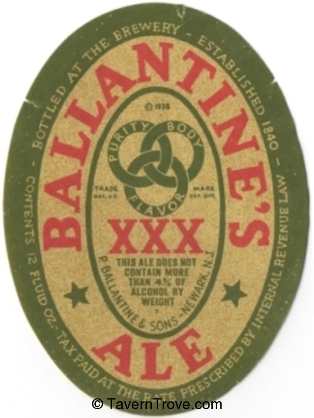 Ballantine's XXX Ale