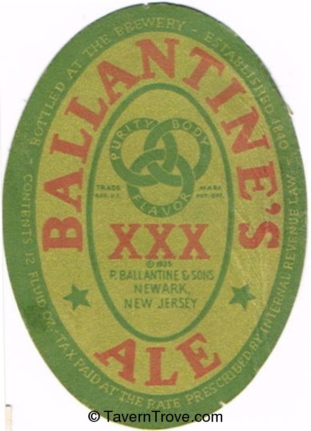 Ballantine's XXX Ale