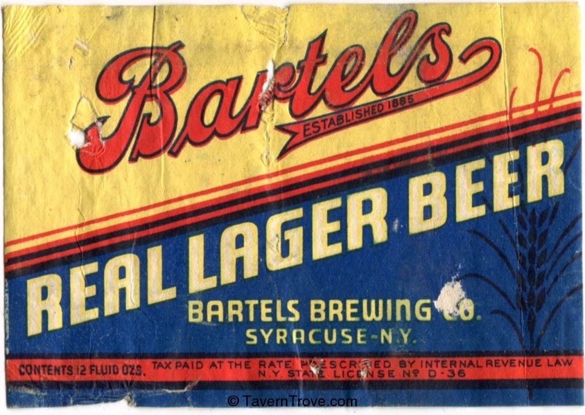 Bartels Real Lager Beer