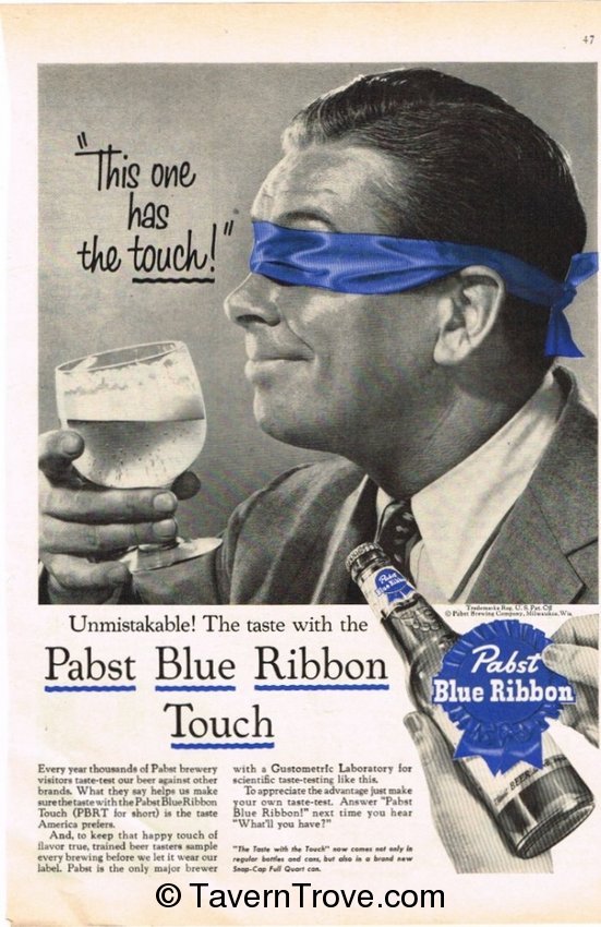 Bast Blue Ribbon Beer