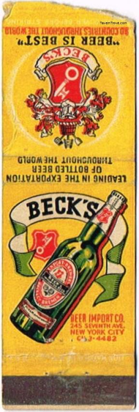 Beck's Beer Dupe