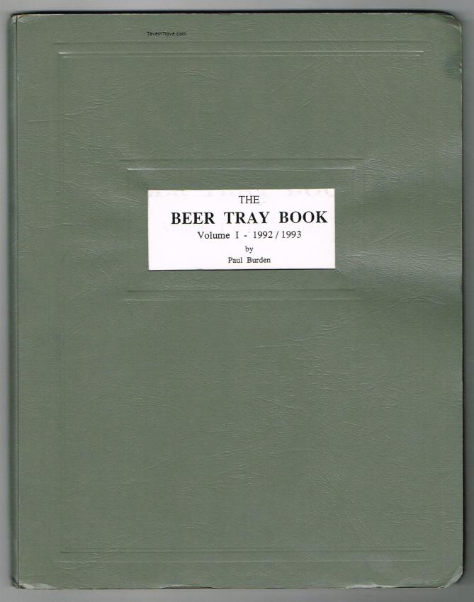 Beer Tray Book Volume 1 Burden